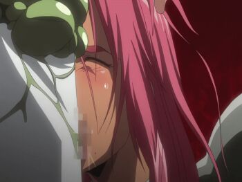 animated animated_gif fellatio ingrid_(taimanin_asagi) oral penis saliva taimanin_(series) taimanin_asagi