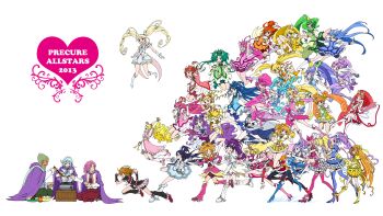 2013 3boys 6+girls :o ;q absolutely_everyone ahoge aida_mana akimoto_komachi antenna_hair aoki_reika aono_miki arm_up asymmetrical_clothes baritone_(suite_precure) bassdrum blonde_hair blue_boots blue_eyes blue_hair blue_skirt boots bow bowtie braid brooch brown_eyes brown_hair butterfly_brooch butterfly_hair_ornament choker circlet closed_eyes commentary_request cone_hair_bun copyright_name cure_ace cure_aqua cure_beat cure_beauty cure_berry cure_black cure_bloom cure_blossom cure_diamond cure_dream cure_echo cure_egret cure_happy cure_heart cure_lemonade cure_march cure_marine cure_melody cure_mint cure_moonlight cure_muse_(yellow) cure_passion cure_peace cure_peach cure_pine cure_rhythm cure_rosetta cure_rouge cure_sunny cure_sunshine cure_sword cure_white dokidoki!_precure double_bun drill_hair eunos everyone facial_hair falsetto_(suite_precure) fresh_precure! futari_wa_precure futari_wa_precure_max_heart futari_wa_precure_splash_star green_eyes green_facial_hair green_hair green_skirt hair_bun hair_flaps hair_ornament hair_rings hair_tubes hairband hairpin half_updo hanasaki_tsubomi heart heart_brooch heartcatch_precure! higashi_setsuna high_ponytail highres hino_akane_(smile_precure!) hishikawa_rikka hoshizora_miyuki houjou_hibiki hummy_(suite_precure) hyuuga_saki in-franchise_crossover jewelry kasugano_urara_(yes!_precure_5) kenzaki_makoto kise_yayoi knee_boots kujou_hikari kurokawa_eren kurumi_erika long_hair madoka_aguri magical_girl midorikawa_nao milk_(yes!_precure_5) milky_rose mimino_kurumi minamino_kanade minazuki_karen mishou_mai misumi_nagisa momozono_love multiple_boys multiple_girls myoudouin_itsuki natsuki_rin one_eye_closed orange_hair orange_skirt pink_arm_warmers pink_boots pink_bow pink_eyes pink_hair pink_skirt pink_sleeves pink_wrist_cuffs ponytail precure precure_all_stars precure_all_stars_new_stage:_mirai_no_tomodachi purple_arm_warmers purple_eyes purple_hair purple_skirt red_eyes red_hair ribbon running sakagami_ayumi seiren_(suite_precure) shiny_luminous shirabe_ako shoes short_hair sidelocks single_hair_bun sitting skirt smile smile_precure! suite_precure table thigh_boots thighhighs tiara tongue tongue_out tsukikage_yuri twin_drills twintails v wings wrist_cuffs yamabuki_inori yellow_bow yellow_eyes yes!_precure_5 yes!_precure_5_gogo! yotsuba_alice yukishiro_honoka yumehara_nozomi yuri