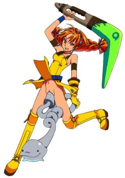 1girl aika_(eternal_arcadia) boomerang cupil eternal_arcadia sega tagme