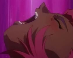 1990s_(style) 1998 1boy 2girls age_difference all_fours animated ass bed blood bouncing_breasts breasts breasts_out claws completely_nude dark-skinned_female dark_skin elf fangs grabbing_another&#039;s_breast groping hetero indoors interior jannis_(spaceship_agga_ruter) kei_(spaceship_agga_ruter) massage masturbation medium_breasts missionary monster_girl multicolored_hair multiple_girls muyou! nipples nude pink_hair pointy_ears purple_hair pussy retro_artstyle reverse_cowgirl_position reverse_upright_straddle sex sex_from_behind sound spaceship_agga_ruter spread_legs straddling tagme tail taiyo_(spaceship_agga_ruter) torn_clothes transformation vaginal video yellow_eyes