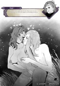 breasts fire_emblem fire_emblem:_three_houses hapi_(fire_emblem) lemonfiti nintendo nipples nude sex tagme yuri_leclerc