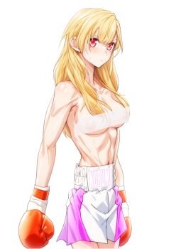 1girl abs muscular muscular_female navel tagme thalyseuro topless_female