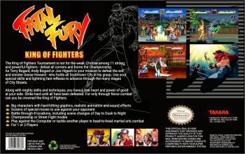 Rule 34 | andy bogard, box art, fatal fury, game console, geese howard, highres, hurricane upper, joe higashi, nintendo, oobari masami, power wave, reppuken, snk, super nintendo, takara, terry bogard, the king of fighters