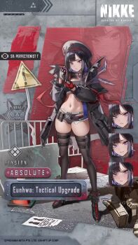 Rule 34 | 1girl, animated, goddess of victory: nikke, midriff, navel, open fly, tagme, underwear, video