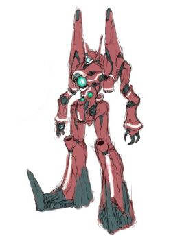 ajitarou_(setsu) densetsu_kyojin_ideon ideon mecha no_humans redesign robot tagme