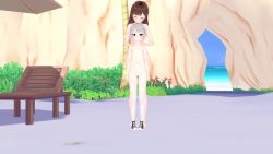 2girls 3d anal anal_fingering anal_object_insertion animated anus ass audible_music blue_eyes blue_sky blush breasts brown_eyes brown_hair censored cleft_of_venus cloud collarbone day dildo double_dildo female_focus fingering highres inverted_nipples koikatsu_(medium) loli long_hair medium_breasts meme432 mosaic_censoring multiple_girls navel nipples nude object_insertion outdoors pubic_hair pussy rainbow sex_toy shared_object_insertion silver_hair sky small_breasts sound sweat tagme tears thighhighs vaginal vaginal_object_insertion video white_legwear yuri