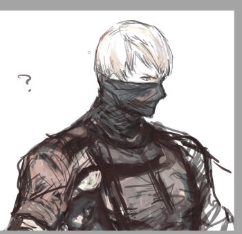 ? artist_request male_focus metal_gear_(series) metal_gear_solid:_portable_ops null_(metal_gear) solo