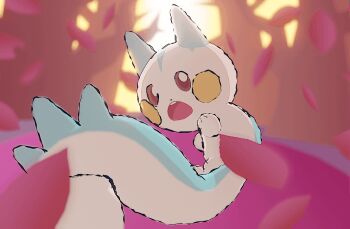 3d animal_focus animated animated_gif blender_(medium) brown_eyes commentary d: dynamic_pose english_commentary full_body gen_4_pokemon kcamberart low_poly nintendo no_humans open_mouth outdoors pachirisu pokemon pokemon_(creature) solo squirrel tree