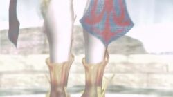 1girl 3d animated ass back_tattoo barefoot breasts chest_tattoo cleavage collarbone bad_tag large_breasts midriff navel pubic_tattoo shadow_hearts shadow_hearts_from_the_new_world shania solo tagme tattoo tramp_stamp underboob undressing video video_game