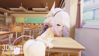 1boy 1girl 3d 3dimm_animations ahoge animated anus artist_name ass ass_grab back beckoning bent_over black_hair blue_eyes bottomless bouncing_ass bow breasts classroom clitoral_stimulation come_hither cum cum_in_pussy desk doggystyle dragon_girl dragon_horns dragon_tail eye_contact flat_chest gradient_hair hair_bow hair_over_eyes happy_sex heart heart-shaped_pupils hetero horns jiggle kanna_kamui kobayashi-san_chi_no_maidragon kodomo_doushi large_penis leg_grab loli long_hair looking_at_another moaning multicolored_hair naughty_face nipples nude panties panty_pull penis pov presenting_own_body purple_hair pussy sex sex_from_behind short_hair shota small_breasts smile sound spanking spanking_self spread_legs symbol-shaped_pupils tagme tail thighhighs uncensored underwear vaginal video white_hair