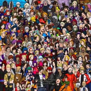 Rule 34 | 6+boys, 6+girls, adelheid bernstein, ainu clothes, andy bogard, angel (kof), antonov (kof), arm behind head, artist name, asamiya athena, ash crimson, bike shorts, billy kane, blowing kiss, blue eyes, blue hair, blue mary, bodysuit, braid, breasts, brown eyes, brown hair, chinese clothes, chris (kof), clark still, cleavage, clenched hands, closed eyes, dark-skinned female, dark-skinned male, dark skin, darli dagger, dolores (kof), dress, duo lon, elisabeth blanctorche, eyepatch, fatal fury, fingerless gloves, fire, gato (snk), geese howard, gloves, goenitz, green hair, grey hair, hachimaki, hair over one eye, hair ribbon, haoumaru, headband, heidern, highres, isla (kof), jacket, japanese clothes, b. jenet, joe higashi, k' (kof), k9999, kagura chizuru, kicking, kim kaphwan, king (snk), king of dinosaurs, krohnen, kukri (kof), kula diamond, kusanagi kyou, large breasts, legs, long hair, luong, mature (kof), maxima, medium breasts, meitenkun, midriff, military, military uniform, multiple boys, multiple girls, muscular, muscular male, nakoruru, nanakase yashiro, navel, nikaidou benimaru, one eye closed, open clothes, open jacket, open mouth, orochi (kof), pants, ponytail, puckered lips, purple hair, ralf jones, ramon (kof), red hair, ribbon, robert garcia, rock howard, rugal bernstein, ryou sakazaki, ryuuko no ken, samurai spirits, serious, shermie (kof), shijou hinako, shiranui mai, shirt, shun'ei, snk, sylvie paula paula, tattoo, terry bogard, the king of fighters, thighs, twintails, vanessa (kof), whip, white hair, wink, wrestling outfit, yabuki shingo, yagami iori, yamazaki ryuuji