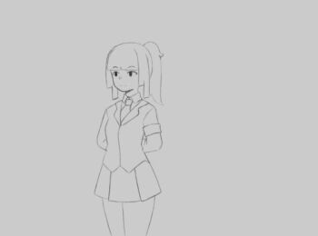 2girls animal_ears animated animated_gif ass ass_expansion aura breast_expansion breasts breasts_apart bursting_breasts cleavage corruption curvy dog_ears dog_tail energy fox_ears fox_tail ghost ghost_tail glowing hanging_breasts kitsune-bi kitsune-tsuki_(monster_girl_encyclopedia) kurovah large_breasts magic monochrome monster_girl monster_girl_encyclopedia monster_girl_encyclopedia_ii monsterification multiple_girls necktie no_bra open_clothes ponytail possessed possession revealing_clothes sagging_breasts shcool_uniform sketch skirt spirit tail thick_thighs thighs transformation ugoira unbuttoned unbuttoned_shirt wide_hips