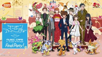 Rule 34 | 10s, 3girls, 5boys, agumon, alcohol, artist request, bag, bandai namco, bare legs, business suit, camera, cat, champagne, champagne bottle, champagne glass, coat, digimon, digimon (creature), digimon adventure tri., dress, earrings, formal clothes, frills, gabumon, glasses, gloves, goggles, gomamon, handbag, hat, high heels, highres, hime cut, ishida yamato, izumi koshiro, japanese clothes, jewelry, kido jo, kimono, legs, meicoomon, minidress, miniskirt, mochizuki meiko, multiple boys, multiple girls, necklace, necktie, official art, one-piece dress, one eye closed, overcoat, overtop, palmon, patamon, pearl necklace, piyomon, scarf, short dress, skirt, source request, suit, tachikawa mimi, tagme, tailmon, takaishi takeru, takenouchi sora, tentomon, traditional clothes, virgin killer outfit, wink, yagami hikari, yagami taichi