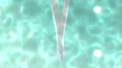 1girl animated anime_screenshot ass bishoujo_senshi_sailor_moon bishoujo_senshi_sailor_moon_crystal blue_eyes bow breasts competition_swimsuit covered_navel green_hair highres kaiou_michiru one-piece_swimsuit pool poolside swimming swimsuit tagme thighs underwater video water wet wet_clothes wet_swimsuit