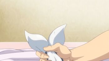 10s 1boy 1girl 2017 age_difference animated animated_gif anus ass bed_sheet blush censored cetacean_tail erection fins fish_girl fish_tail hal_(zton_jingai_animation:_a_beautiful_greed) hetero indoors kuku_(zton) loli medium_penis monster_girl mosaic_censoring oral orca orca_girl penis pussy pussy_juice size_difference sweat tagme tail teasing top-down_bottom-up wet z-ton zton_jingai_animation:_a_beautiful_greed_nulu_nulu