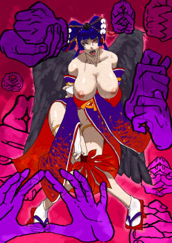 1girl breasts dead_or_alive highres large_breasts long_hair nyotengu tagme