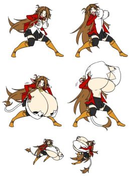 breast_expansion breasts cow_girl ego_trigger gigantic_breasts graph_(graphiteknight) mattie_(ego_trigger) nintendo original pasties tagme