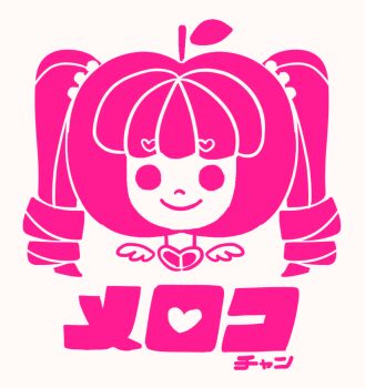 Rule 34 | 1girl, closed mouth, commentary request, detached wings, drill hair, heart, long hair, melloco-chan, mlc.inc, monochrome, pink theme, simple background, smile, solid circle eyes, solo, translation request, tsunoji, twin drills, white background, wings