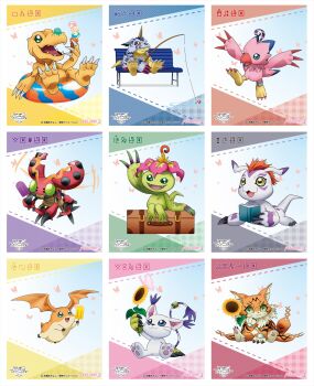 Rule 34 | agumon, bird, bug, cat, digimon, digimon (creature), gabumon, gomamon, highres, meicoomon, palmon, patamon, piyomon, reptile, tailmon, tentomon, wings