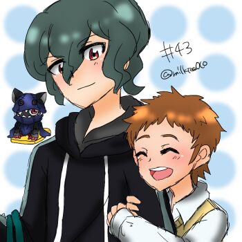 Rule 34 | appmon, digimon, digimon universe: appli monsters, hackmon (appmon), katsura hajime, katsura rei, tagme