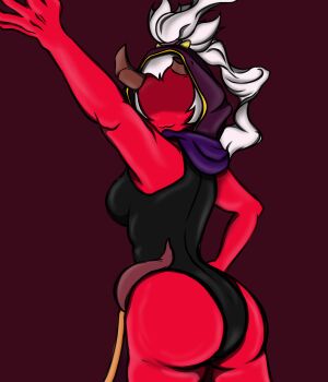 1girl absurdres brawl_stars colored_skin gills highres monster monster_girl non-web_source nude willow_(brawl_stars)