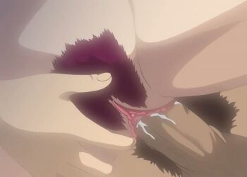 animated animated_gif clitoris doggystyle pubic_hair pussy pussy_juice sakuraba_kotaro sex sex_from_behind touko_minowa