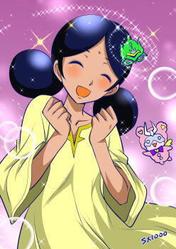 bindi char_aznable dark-skinned_female dark_skin elmeth gundam happy lalah_sune mobile_suit_gundam ono_toshihiro pretty_series pripara