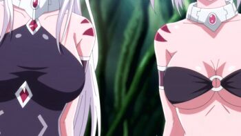 animated animated_gif breasts breasts_out gobuko_nggiell lisa_alpacas mimi_alpacas monster_girl nipples peter_grill_to_kenja_no_jikan piglette_pancetta