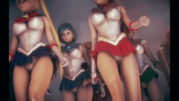 3d 5girls aino_minako animated animated_gif bishoujo_senshi_sailor_moon blonde_hair blue_hair blue_skirt breasts double_bun earrings elbow_gloves female_focus from_below gloves green_skirt hair_bun hino_rei holding holding_wand huge_filesize jewelry kino_makoto large_breasts leotard leotard_peek long_hair magical_girl miniskirt mizuno_ami multiple_girls non-web_source orange_skirt pleated_skirt red_skirt sailor_jupiter sailor_mars sailor_mercury sailor_moon sailor_senshi_uniform sailor_venus short_hair skirt star_wand tsukino_usagi twintails very_long_hair walking wand white_gloves white_leotard