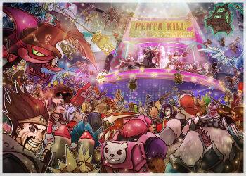 6+boys 6+girls \m/ aa2233a absolutely_everyone ahri_(league_of_legends) akali akali_(legacy) amumu animal_costume animal_ears anivia annie_(league_of_legends) armor backpack bag bandages bear_costume beard bird black_hair blindfold blitzcrank blonde_hair blood blue_hair bow_(weapon) brown_eyes brown_hair bug caitlyn_(league_of_legends) cassiopeia_(league_of_legends) cho&#039;gath colored_skin concert crossbow crow dr._mundo draven dress drum drum_set earrings elise_(league_of_legends) everyone ezreal facial_hair fiddlesticks fingerless_gloves fox_ears fox_tail galio garen_(league_of_legends) glasses gloves gragas graves graves_(league_of_legends) grin guitar gun hat headband headphones headset heart heimerdinger helmet horns instrument irelia janna_(league_of_legends) jarvan_iv_(league_of_legends) jax_(league_of_legends) jewelry jinx_(league_of_legends) karthus katarina_(league_of_legends) kayle_(league_of_legends) kennen kha&#039;zix kog&#039;maw lantern league_of_legends lee_sin looking_at_viewer lulu_(league_of_legends) lux_(league_of_legends) microphone miss_fortune_(league_of_legends) monster mordekaiser morgana_(league_of_legends) multiple_boys multiple_girls multiple_tails mushroom mustache nami_(league_of_legends) nasus nautilus_(league_of_legends) nunu_(league_of_legends) olaf_(league_of_legends) open_mouth orange_hair orianna_(league_of_legends) pantheon_(league_of_legends) party_hat pentakill_(league_of_legends) pentakill_sona pink_hair pinwheel pix_(league_of_legends) pointy_ears polearm ponytail poppy_(league_of_legends) poro_(league_of_legends) purple_hair purple_skin rammus red_hair rifle riven_(league_of_legends) rocket rumble_(league_of_legends) sapling shen_(league_of_legends) shield silver_hair singed single_horn smile sniper_rifle sona_(league_of_legends) soraka_(league_of_legends) sound_system spear spider stage stage_lights strapless strapless_dress swain_(league_of_legends) sword tail talon_(league_of_legends) tears teemo thighhighs thresh_(league_of_legends) thumbs_up tibbers tongue top_hat tpa_ezreal twintails twisted_fate twitch umbrella varus veigar vi_(league_of_legends) vladimir_(league_of_legends) volibear weapon willump wings wizard_hat xin_zhao yasuo_(league_of_legends) yorick_(league_of_legends) zac_(league_of_legends) zed_(league_of_legends) zyra