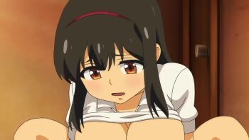 Rule 34 | 1boy, 1girl, animated, anime screenshot, censored, completely nude, cowgirl position, cum, cum in pussy, dialogue box, girl on top, grinding over clothes, groping, mosaic censoring, natsu to hako, nipples, nude, penis, public indecency, pussy, pussyjob, sachi (natsu to hako), sex, sex from behind, sound, straddling, subtitled, tagme, vaginal, video, yoshi (natsu to hako)