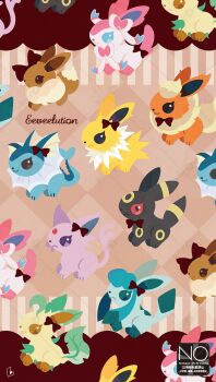 animal_focus black_fur blue_eyes blue_sclera bow brown_bow brown_fur brown_sclera cetacean_tail colored_sclera commentary ear_bow eevee espeon evolutionary_line fins fish_tail flareon forehead_jewel forked_tail gem gen_1_pokemon gen_2_pokemon gen_4_pokemon gen_6_pokemon glaceon green_fur head_fins highres jolteon leafeon meme_(sleepsheep) neck_fur nintendo no_humans orange_fur pink_fur pokemon pokemon_(creature) pokemon_focus purple_fur purple_sclera red_gem red_sclera ribbon star_(symbol) star_in_eye sylveon symbol_in_eye tail two-tone_fur umbreon vaporeon white_fur yellow_fur