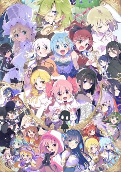 6+girls :o a-q_(madoka_magica) akemi_homura akemi_homura_(magical_girl) aki_mabayu akino_kaede amano_suzune animal_ear_headwear animal_ears annoyed antenna_hair armor arms_around_neck bare_shoulders beanie beret black_bow black_capelet black_cloak black_gloves black_hair black_hairband black_shirt black_wrist_cuffs blonde_hair blue_bow blue_bowtie blue_dress blue_eyes blue_gemstone blue_hair blue_shirt blue_skirt blue_sleeves blunt_bangs bodystocking bow bowtie breastplate brown_arm_warmers brown_corset brown_hat buttons cape capelet cat_ears chest_jewel child choker cleavage_cutout cloak closed_mouth clothing_cutout collar collared_cape collared_dress corset crop_top detached_collar detached_sleeves diamond_button dot_nose double_v dress drill_hair earflap_beanie everyone fake_animal_ears flower_hairpin fortissimo frilled_dress frilled_shirt frilled_sleeves frills fur-trimmed_capelet fur_trim furrowed_brow futaba_sana gem gem_hair_ornament gloves green_collar green_shirt grey_scrunchie grey_sleeves grin hair_between_eyes hair_bow hair_ornament hair_over_one_eye hair_scrunchie hairband hairclip hand_on_headwear hand_on_own_hip hands_on_own_cheeks hands_on_own_face happy hat high_collar highres hinata_kagari hinata_matsuri hood hood_up hooded_cloak interlocked_fingers jeanne_d&#039;arc_(madoka_magica) kaname_madoka kaname_madoka_(magical_girl) kazumi_(madoka_magica) kure_kirika light_blush long_hair long_sleeves looking_at_another looking_at_viewer low_twintails magia_record:_mahou_shoujo_madoka_magica_gaiden magical_girl mahou_shoujo_kazumi_magica mahou_shoujo_madoka_magica mahou_shoujo_madoka_magica:_hangyaku_no_monogatari mahou_shoujo_madoka_magica_(anime) mahou_shoujo_madoka_magica_magia_exedra mahou_shoujo_oriko_magica mahou_shoujo_suzune_magica mahou_shoujo_tart_magica maki_kaoru melissa_de_vignolles miki_sayaka miki_sayaka_(magical_girl) mikuni_oriko minami_rena misaki_umika mitsuki_felicia momoe_nagisa momoe_nagisa_(magical_girl) multiple_girls musical_note musical_note_hair_ornament namae_(magia_exedra) nanami_yachiyo navel nighthawk_(madoka_magica) off-shoulder_dress off_shoulder one_eye_closed open_clothes open_dress open_mouth orange_capelet orange_eyes own_hands_together pauldrons picture_frame pink_bow pink_eyes pink_gemstone pink_hair pom_pom_(clothes) ponytail poster_(medium) praying puffy_short_sleeves puffy_sleeves purple_bow purple_bowtie purple_capelet purple_eyes red_choker red_dress red_gemstone red_hair riz_hawkwood sakura_kyoko sakura_kyoko_(magical_girl) scrunchie serizawa_serizane shirt short_hair short_sleeves short_twintails shoulder_armor siblings sidelocks sisters sitting skirt sleeveless sleeveless_dress small_kyubey smile stomach_cutout stomach_jewel straight_hair strapless strapless_shirt tamaki_iroha tamaki_ui tareme togame_momoko tomoe_mami tomoe_mami_(magical_girl) turtleneck turtleneck_shirt twin_drills twins twintails twitter_username two-tone_capelet two-tone_shirt two_side_up v very_long_hair watermark white_cape white_cloak white_dress white_gloves white_hair white_shirt white_sleeves witch_hat wrist_cuffs yellow_bow yellow_bowtie yellow_skirt yui_tsuruno