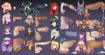 2boys 6+futa absurdres animal_penis artoria_pendragon_(fate) astolfo_(fate) ball_bra bb_(fate) black_hair blonde_hair bound_penis brown_hair chain character_request chart chloe_von_einzbern cock_ring comparison cum cum_string cumdrip ejaculation fate/grand_order fate_(series) foreskin foreskin_balloon frankenstein&#039;s_monster_(fate) futanari ganesha_(fate) gaping gaping_urethra gender_request genderswap genderswap_(ftm) highres horse_penis huge_penis huge_testicles ishtar_(fate) kama_(fate) king_hassan_(fate) large_penis large_testicles long_foreskin male_focus medium_penis multicolored_hair multiple_boys multiple_futa nitocris_(fate) oda_nobunaga_(fate) penis penis_chart penis_comparison penis_size_comparison penis_size_difference phimosis pierced_genitals piercing pink_hair precum pubic_hair purple_hair red_hair sagging_testicles scheherazade_(fate) sex_toy shuten_douji_(fate) small_penis small_testicles space_ishtar_(fate) spiked_cock_ring streachybear testicle_grab testicles tied_foreskin trap urethral_beads urethral_insertion veil veins veiny_penis veiny_testicles white_hair zenobia_(fate)