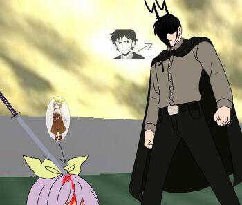 bizarre blood tagme touhou watatsuki_no_yorihime