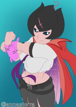 Rule 34 | 1girl, absurdres, annasterra, bancholilimon, banchou, delinquent, digimon, digimon (creature), fairy, female focus, flower, highres, monster girl, petals, plant, plant girl, solo, unfinished