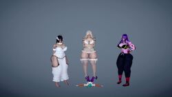 1futa 3d 5girls animated audible_music breasts futa_with_female futanari highres honey_select huge_breasts huge_penis large_penis mini_person minigirl multiple_girls nipples penis potaklulu sex size_difference sound tagme video