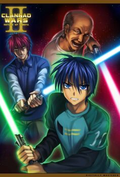 Rule 34 | clannad, crossover, furukawa akio, okazaki tomoya, parody, star wars