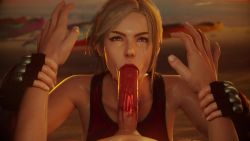 3d absurdres animated bandai bandai_namco beach blonde_hair bouquetman erection eyebrows eyelashes fellatio femdom highres holding_another&#039;s_wrist lidia_sobieska lips lipstick lipstick_mark lipstick_mark_on_penis lipstick_smear looking_at_viewer looping_animation makeup moaning namco nose one_eye_closed oral pale_skin penis pixiewillow politician pov pov_crotch pov_hands prime_minister scar scar_across_eye scar_on_face sound tekken tekken_7 uncensored video video_game wink