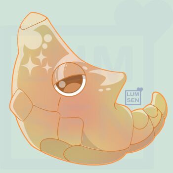 Rule 34 | artist name, gen 1 pokemon, highres, looking at viewer, luminoussenecio, metapod, nintendo, no humans, pokemon, pokemon (creature), solo, sparkle