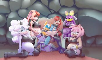 1futa 6+girls absurdres akeno(itsnafulol) amy_rose animal_ears animal_penis bat_girl beak big_belly bird bird_girl blaze_the_cat blue_eyes breast_rest breasts breasts_on_head breasts_out brown_fur brown_hair cat_ears cat_girl cleavage feet furry furry_female furry_with_non-furry futa&#039;d futa_with_female futanari green_eyes group_picture harem hedgehog hedgehog_girl highres horse_penis huge_breasts interspecies lanolin_the_sheep large_penis looking_at_viewer multicolored_fur multiple_girls nes_panda one_eye_closed penis pink_fur pink_hair ponytail pregnant purple_fur purple_hair rabbit_ears rabbit_girl red_hair rouge_the_bat sally_acorn sheep sheep_ears sheep_girl sitting sonic_(series) sonic_riders_(series) sonic_the_hedgehog_(archie_comics) sonic_the_hedgehog_(idw) sports_bikini sports_bra sportswear squirrel_ears squirrel_girl testicles thick_thighs thighhighs thighs throne vanilla_the_rabbit veins veiny_penis wave_the_swallow white_fur white_hair wide_hips wink yellow_eyes yellow_fur