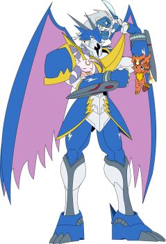 absurdres coronamon digimon digimon_xros_wars highres lunamon spadamon tagme ulforcev-dramon