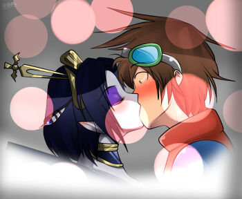 digimon digimon_xros_wars kiss kudou_taiki lilithmon tagme