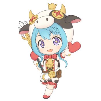 Rule 34 | 1girl, chibi, frime, highres, mahiru (princess connect!), princess connect!, solo, tagme