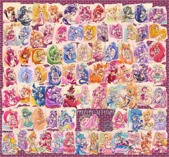 Rule 34 | 1boy, 6+girls, :d, absolutely everyone, ahoge, aida mana, aino megumi, aisaki emiru, akagi towa, akimoto komachi, amamiya elena, amanogawa kirara, animal ears, anniversary, aoki reika, aono miki, aqua choker, aqua dress, aqua eyes, aqua hair, arisugawa himari, arm warmers, artist logo, asahina mirai, ascot, bag, belt bow, black arm warmers, blonde hair, blue cape, blue choker, blue dress, blue eyes, blue gloves, blue hair, blue jacket, blue nails, blue tube top, boots, bow, braid, breasts, brick wall, brooch, butterfly earrings, cape, cat ears, cat tail, choker, closed mouth, clover earrings, collarbone, colored eyelashes, cone hair bun, crescent, crescent earrings, crossed arms, crown, cure amour, cure ange, cure aqua, cure beat, cure beauty, cure berry, cure black, cure bloom, cure blossom, cure butterfly, cure chocolat, cure coral, cure cosmo, cure custard, cure diamond, cure dream, cure earth, cure echo, cure egret, cure etoile, cure felice, cure finale, cure flamingo, cure flora, cure fontaine, cure fortune, cure gelato, cure grace, cure happy, cure heart, cure honey, cure la mer, cure lemonade, cure lovely, cure macaron, cure macherie, cure magical, cure march, cure marine, cure melody, cure mermaid, cure milky, cure mint, cure miracle, cure moonlight, cure muse (yellow), cure papaya, cure parfait, cure passion, cure peace, cure peach, cure pine, cure precious, cure princess, cure prism, cure rhythm, cure rosetta, cure rouge, cure scarlet, cure selene, cure sky, cure soleil, cure sparkle, cure spicy, cure star, cure summer, cure sunny, cure sunshine, cure sword, cure twinkle, cure whip, cure white, cure wing, cure yell, cure yum-yum, delicious party precure, detached sleeves, dokidoki! precure, double bun, dress, earrings, elbow gloves, english text, everyone, extra ears, eyebrows hidden by hair, eyelash ornament, eyelashes, eyeshadow, finger to head, fingerless gloves, food, food-themed hair ornament, forehead, foreshortening, fresh precure!, frilled choker, frilled dress, frilled skirt, frilled tube top, frills, fur-trimmed jacket, fur trim, futari wa precure, futari wa precure max heart, futari wa precure splash star, fuurin asumi, fuwa kokone, gem, gloves, go! princess precure, gold crown, gradient hair, green eyes, hagoromo lala, hair between eyes, hair bow, hair bun, hair ornament, hair ribbon, hairband, hanadera nodoka, hanami kotoha, hanamichi ran, hanasaki tsubomi, hand on own hip, happinesscharge precure!, happy, haruno haruka, hat, head wings, headdress, healin' good precure, heart, heart ahoge, heart earrings, heart hair ornament, heart pouch, heartcatch precure!, higashi setsuna, high ponytail, high side ponytail, highres, hijiri ageha, hikawa iona, hino akane (smile precure!), hiramitsu hinata, hirogaru sky! precure, hishikawa rikka, hoshina hikaru, hoshizora miyuki, houjou hibiki, hugtto! precure, hyuuga saki, ichinose minori, in-franchise crossover, izayoi liko, jacket, jewelry, kagayaki homare, kaguya madoka, kaidou minami, kamikita futago, kasai amane, kasugano urara (yes! precure 5), kenjou akira, kenzaki makoto, kirahoshi ciel, kirakira precure a la mode, kise yayoi, knee boots, kneehighs, kotozume yukari, kujou hikari, kurokawa eren, kurumi erika, laura la mer, layered skirt, leaf, leaf hair ornament, leg ribbon, logo, long hair, long sleeves, looking at viewer, macaron, macaron hair ornament, magical boy, magical girl, mahou girls precure!, makeup, male focus, medium breasts, mem-mem (precure), midorikawa nao, midriff, milk (yes! precure 5), milky rose, mimino kurumi, minamino kanade, minazuki karen, mini hat, mini top hat, mishou mai, misumi nagisa, momozono love, multicolored eyes, multicolored hair, multicolored skirt, multiple girls, myoudouin itsuki, nagomi yui, nail polish, natsuki rin, navel, nijigaoka mashiro, nono hana, official art, one side up, oomori yuuko, open mouth, orange eyes, orange gloves, orange hair, orange sailor collar, paper background, parted bangs, pearl (gemstone), pearl hair ornament, pink arm warmers, pink background, pink boots, pink bow, pink choker, pink dress, pink eyes, pink hair, pink headwear, pink lips, pink ribbon, pink skirt, pink tube top, pointing, pointing at viewer, pointy ears, pom pom (cheerleading), pom pom (clothes), pom pom earrings, ponytail, pouch, precure, precure all stars, precure all stars new stage: mirai no tomodachi, puffy detached sleeves, puffy long sleeves, puffy short sleeves, puffy sleeves, purple arm warmers, purple background, purple choker, purple dress, purple eyes, purple hair, purple ribbon, purple theme, red eyes, red hair, ribbon, ribbon choker, ruru amour, sailor collar, sakagami ayumi, sawaizumi chiyu, seashell, see-through clothes, see-through sleeves, seiren (suite precure), serious, shell, shell brooch, shiny luminous, shirabe ako, shirayuki hime, shirt, short bangs, short sleeves, side braid, side ponytail, signature, silver earrings, simple background, single hair intake, single leg pantyhose, single sidelock, single thighhigh, skirt, smile, smile precure!, socks, sora harewataru, source request, standing, star (symbol), star earrings, star hair ornament, star twinkle precure, strapless, streaked hair, suite precure, suzumura sango, swept bangs, tail, takizawa asuka, tategami aoi, teeth, thick eyebrows, thick eyelashes, thigh ribbon, thighhighs, tiara, top hat, traditional media, tropical-rouge! precure, tsukikage yuri, tube top, twintails, two-sided cape, two-sided fabric, two-tone eyes, two-tone hair, upper body, upper teeth only, usami ichika, v, very long hair, watercolor background, wavy hair, white dress, white gloves, white shirt, white sleeves, wing brooch, wing hair ornament, wings, wrist cuffs, yakushiji saaya, yamabuki inori, yellow eyes, yellow hairband, yes! precure 5, yes! precure 5 gogo!, yotsuba alice, yukishiro honoka, yumehara nozomi, yuni (precure), yuunagi tsubasa