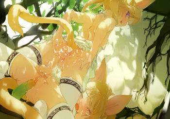 1boy 1girl aftersex anal anal_object_insertion androgynous animal_ears anus ass assertive_female back blonde_hair blush cat_ears cat_tail kodomo_doushi closed_eyes couple cowgirl_position crossdressing cum cum_in_ass cum_in_pussy cum_on_ass cum_on_body cum_on_lower_body dappled_sunlight dress ejaculating_while_penetrated ejaculation erection flat_chest foreskin gaping girl_on_top grabbing_own_ass halterneck hand_on_own_cheek hand_on_own_face hetero incest loli long_hair looking_back lying maruku narrow_waist naughty_face object_insertion on_back original outdoors penis phimosis plant plant_roots presenting purple_eyes pussy pussy_juice short_twintails shota siblings smile spread_anus spread_ass spread_legs spring_onion straddling sunlight tail testicles thighhighs trap trap_on_female twins twintails uncensored white_dress white_thighhighs