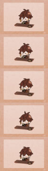 Rule 34 | 1boy, chibi, cup, disgust, drinking tea, genshin impact, gils3105, highres, image sample, pixiv, pixiv sample, solo, solo focus, spitting, teacup, teapot, zhongli (genshin impact)