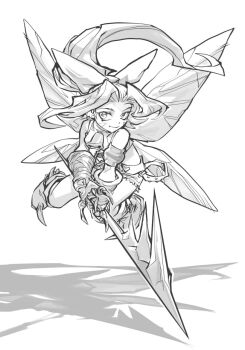 Rule 34 | digimon, digimon (creature), fairy, henrymagenta, long hair, ribbon, tinkermon, wings