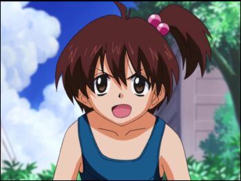 animated anime_screenshot ass bikini black_bikini bouncing_breasts breast_rest breasts breasts_on_head eiken gigantic_breasts high_ponytail huge_ass huge_breasts long_hair mifune_densuke misono_kirika o-ring o-ring_bikini ponytail purple_hair smile sound swimsuit tagme thong very_long_hair video