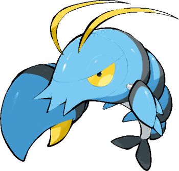 animal_focus clauncher commentary_request crustacean full_body gen_6_pokemon kawaanago lowres nintendo no_humans pokemon pokemon_(creature) pokemon_focus solo transparent_background